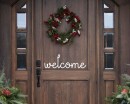 Welcome Quote Wall Stickers Home Lettering Quote Wall Decal